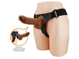 Страпон с реалистичной насадкой Harness Briefs Micheal-foto6