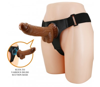 Страпон с реалистичной насадкой Harness Briefs Micheal
