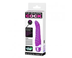 Хай-тек вибратор The Realistic Cock, фиолетовый-foto4