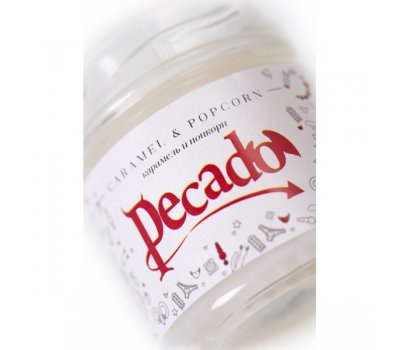 Массажная свеча Pecado BDSM, Caramel & Popcorn, 35мл