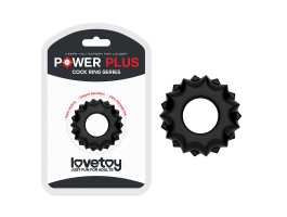 Черное эрекционное кольцо Power Plus Cockring Черное эрекционное кольцо Power Plus Cockring