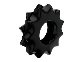 Черное эрекционное кольцо Power Plus Cockring-foto6