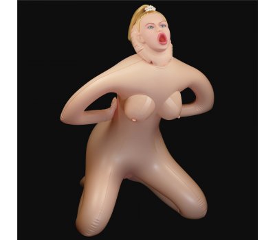 Кукла в позе наездницы с открытым ротиком и большой грудью Jayola Cowgirl Кукла в позе наездницы с открытым ротиком и большой грудью Jayola Cowgirl