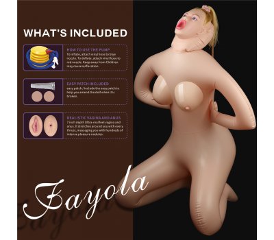 Кукла в позе наездницы с открытым ротиком и большой грудью Jayola Cowgirl Кукла в позе наездницы с открытым ротиком и большой грудью Jayola Cowgirl