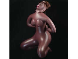 Кукла в позе наездницы с открытым ротиком и большой грудью Yael Cowgirl-foto6