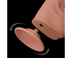 Реалистичный фаллоимитатор на присоске King Sized Sliding Skin Dual Layer Dong, 29 см, Ø 5,4 см-foto11