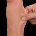 Реалистичный фаллоимитатор на присоске King Sized Sliding Skin Dual Layer Dong, 29 см, Ø 5,4 см