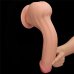 Реалистичный фаллоимитатор на присоске King Sized Sliding Skin Dual Layer Dong, 29 см, Ø 5,4 см