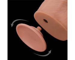 Реалистичный фаллоимитатор на присоске King Sized Sliding Skin Dual Layer Dong, 34 см, Ø 6,2 см-foto11