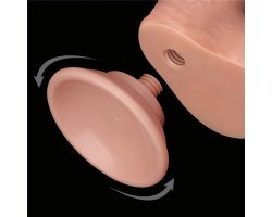 Реалистичный фаллос на присоске Sliding Skin Dual Layer Dong, 18,3 см, Ø 3,5 см-foto9