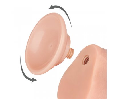 Реалистичный фаллос на присоске Sliding Skin Dual Layer Dong, 18,3 см, Ø 3,5 см Реалистичный фаллос на присоске Sliding Skin Dual Layer Dong, 18,3 см, Ø 3,5 см