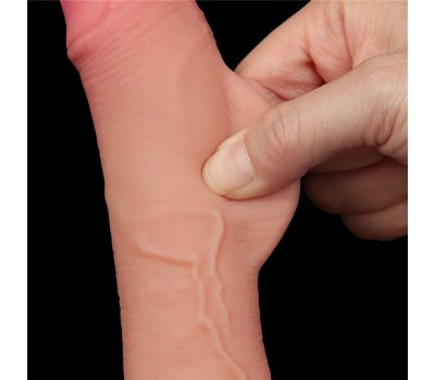 Реалистичный фаллос на присоске Sliding Skin Dual Layer Dong, 19,5 см, Ø 3,5 см Реалистичный фаллос на присоске Sliding Skin Dual Layer Dong, 19,5 см, Ø 3,5 см