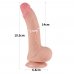 Реалистичный фаллос на присоске Sliding Skin Dual Layer Dong, 19,5 см, Ø 3,5 см Реалистичный фаллос на присоске Sliding Skin Dual Layer Dong, 19,5 см, Ø 3,5 см