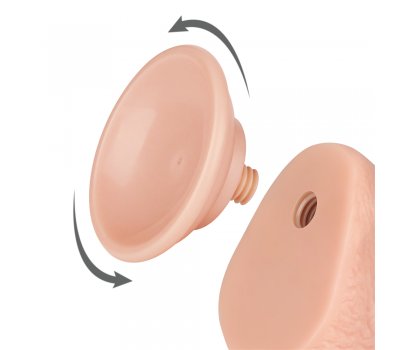 Реалистичный фаллос на присоске Sliding Skin Dual Layer Dong, 19,5 см, Ø 3,5 см Реалистичный фаллос на присоске Sliding Skin Dual Layer Dong, 19,5 см, Ø 3,5 см