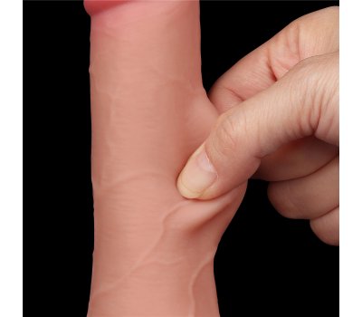 Реалистичный фаллос на присоске Sliding Skin Dual Layer Dong, 19,5 см, Ø 3,6 см Реалистичный фаллос на присоске Sliding Skin Dual Layer Dong, 19,5 см, Ø 3,6 см