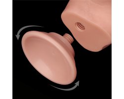 Реалистичный фаллос на присоске Sliding Skin Dual Layer Dong, 19,5 см, Ø 3,6 см-foto6