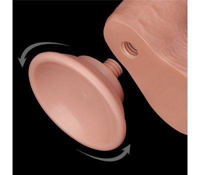 Реалистичный фаллос на присоске Sliding Skin Dual Layer Dong, 19,5 см, Ø 3,7 см Реалистичный фаллос на присоске Sliding Skin Dual Layer Dong, 19,5 см, Ø 3,7 см