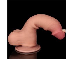 Реалистичный фаллос на присоске Sliding Skin Dual Layer Dong, 20 см, Ø 3,9 см-foto10