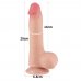Реалистичный фаллос на присоске Sliding Skin Dual Layer Dong, 20 см, Ø 3,9 см Реалистичный фаллос на присоске Sliding Skin Dual Layer Dong, 20 см, Ø 3,9 см