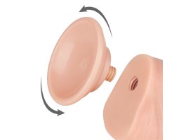 Реалистичный фаллос на присоске Sliding Skin Dual Layer Dong, 20,8 см, Ø 4 см-foto4