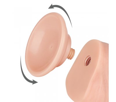 Реалистичный фаллос на присоске Sliding Skin Dual Layer Dong, 20,8 см, Ø 4 см Реалистичный фаллос на присоске Sliding Skin Dual Layer Dong, 20,8 см, Ø 4 см