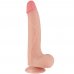 Реалистичный фаллос на присоске Sliding Skin Dual Layer Dong, 22 см, Ø 4 см Реалистичный фаллос на присоске Sliding Skin Dual Layer Dong, 22 см, Ø 4 см