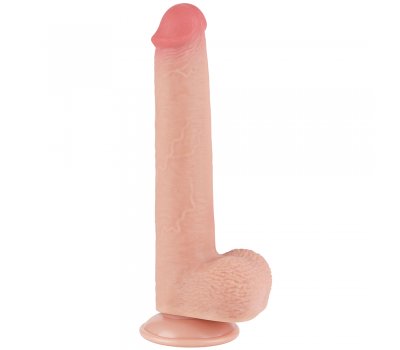 Реалистичный фаллос на присоске Sliding Skin Dual Layer Dong, 22 см, Ø 3,7 см Реалистичный фаллос на присоске Sliding Skin Dual Layer Dong, 22 см, Ø 3,7 см