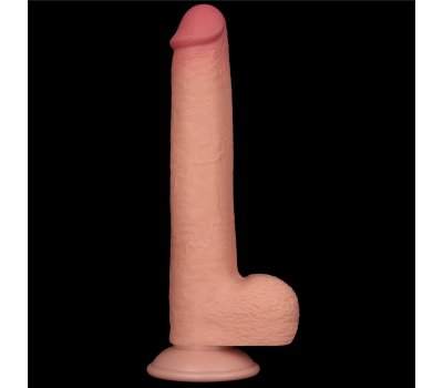 Реалистичный фаллос на присоске Sliding Skin Dual Layer Dong, 22 см, Ø 3,7 см Реалистичный фаллос на присоске Sliding Skin Dual Layer Dong, 22 см, Ø 3,7 см
