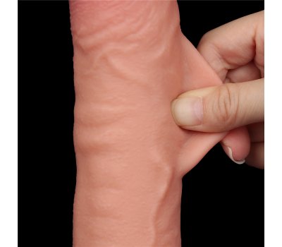 Реалистичный фаллос на присоске Sliding Skin Dual Layer Dong, 24 см, Ø 4,3 см Реалистичный фаллос на присоске Sliding Skin Dual Layer Dong, 24 см, Ø 4,3 см