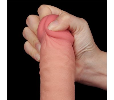 Реалистичный фаллос на присоске Sliding Skin Dual Layer Dong, 24 см, Ø 4,3 см Реалистичный фаллос на присоске Sliding Skin Dual Layer Dong, 24 см, Ø 4,3 см