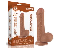Реалистичный фаллос мулат на присоске Sliding Skin Dual Layer Dong, 18,3 см, Ø 3,5 см Реалистичный фаллос мулат на присоске Sliding Skin Dual Layer Dong, 18,3 см, Ø 3,5 см