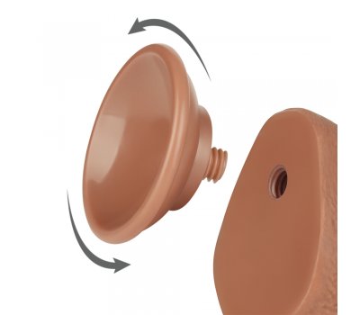 Реалистичный фаллос мулат на присоске Sliding Skin Dual Layer Dong, 19,5 см, Ø 3,5 см Реалистичный фаллос мулат на присоске Sliding Skin Dual Layer Dong, 19,5 см, Ø 3,5 см