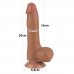 Реалистичный фаллос мулат на присоске Sliding Skin Dual Layer Dong, 20 см, Ø 3,9 см Реалистичный фаллос мулат на присоске Sliding Skin Dual Layer Dong, 20 см, Ø 3,9 см