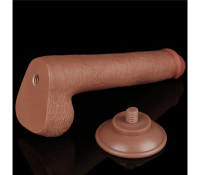 Реалистичный фаллос мулат на присоске Sliding Skin Dual Layer Dong, 22 см, Ø 3,7 см Реалистичный фаллос мулат на присоске Sliding Skin Dual Layer Dong, 22 см, Ø 3,7 см