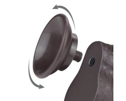 Реалистичный фаллос черного цвета на присоске Sliding Skin Dual Layer Dong, 18,3 см, Ø 3,5 см-foto7