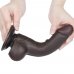 Реалистичный фаллос черного цвета на присоске Sliding Skin Dual Layer Dong, 19,5 см, Ø 3,6 см Реалистичный фаллос черного цвета на присоске Sliding Skin Dual Layer Dong, 19,5 см, Ø 3,6 см