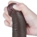 Реалистичный фаллос черного цвета на присоске Sliding Skin Dual Layer Dong, 19,5 см, Ø 3,7 см Реалистичный фаллос черного цвета на присоске Sliding Skin Dual Layer Dong, 19,5 см, Ø 3,7 см