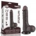 Реалистичный фаллос черного цвета на присоске Sliding Skin Dual Layer Dong, 19,5 см, Ø 3,7 см Реалистичный фаллос черного цвета на присоске Sliding Skin Dual Layer Dong, 19,5 см, Ø 3,7 см