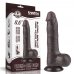Реалистичный фаллос черного цвета на присоске Sliding Skin Dual Layer Dong, 20 см, Ø 3,9 см Реалистичный фаллос черного цвета на присоске Sliding Skin Dual Layer Dong, 20 см, Ø 3,9 см