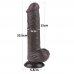 Реалистичный фаллос черного цвета на присоске Sliding Skin Dual Layer Dong, 20,8 см, Ø 4 см Реалистичный фаллос черного цвета на присоске Sliding Skin Dual Layer Dong, 20,8 см, Ø 4 см