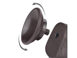 Реалистичный фаллос черного цвета на присоске Sliding Skin Dual Layer Dong, 20,8 см, Ø 4 см-foto2