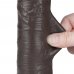 Реалистичный фаллос черного цвета на присоске Sliding Skin Dual Layer Dong, 20,8 см, Ø 4 см Реалистичный фаллос черного цвета на присоске Sliding Skin Dual Layer Dong, 20,8 см, Ø 4 см