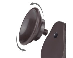 Реалистичный фаллос черного цвета на присоске Sliding Skin Dual Layer Dong, 22 см, Ø 4 см-foto2