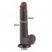 Реалистичный фаллос черного цвета на присоске Sliding Skin Dual Layer Dong, 22 см, Ø 3,7 см Реалистичный фаллос черного цвета на присоске Sliding Skin Dual Layer Dong, 22 см, Ø 3,7 см