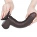 Реалистичный фаллос черного цвета на присоске Sliding Skin Dual Layer Dong, 22 см, Ø 3,7 см Реалистичный фаллос черного цвета на присоске Sliding Skin Dual Layer Dong, 22 см, Ø 3,7 см