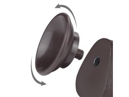 Реалистичный фаллос черного цвета на присоске Sliding Skin Dual Layer Dong, 24 см, Ø 4,3 см-foto13