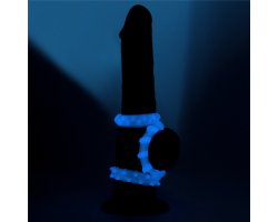 Набор светящихся в темноте эрекционных колец Lumino Play Penis Ring-foto7
