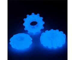 Набор светящихся в темноте эрекционных колец Lumino Play Penis Ring-foto9