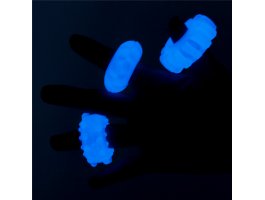 Набор светящихся в темноте эрекционных колец Lumino Play Penis Ring-foto11
