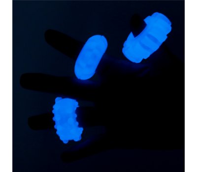 Набор светящихся в темноте эрекционных колец Lumino Play Penis Ring Набор светящихся в темноте эрекционных колец Lumino Play Penis Ring